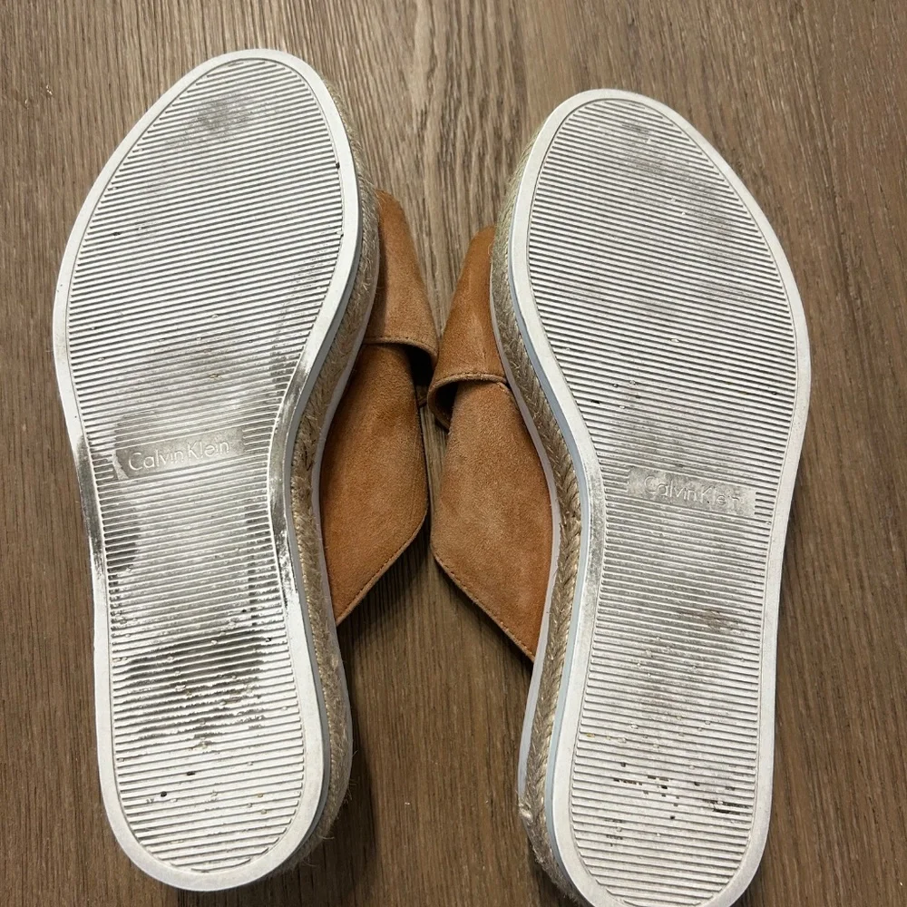 Calvin KleinJupare Platform Espadrille Sandals-Size 6.5 - Picture 6 of 7